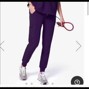 Figs Scrub - Purple Zamora Jogger XS